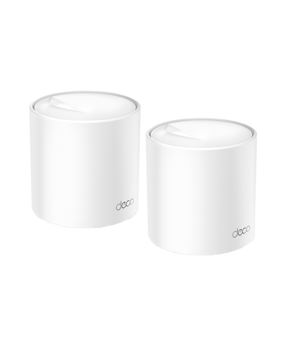 TP-Link Deco X10 AX1500 Dual-Band WiFi 6 Mesh Router (2 Pack)